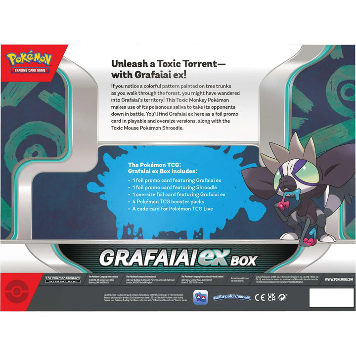 Pokemon TCG Grafaiai EX Box