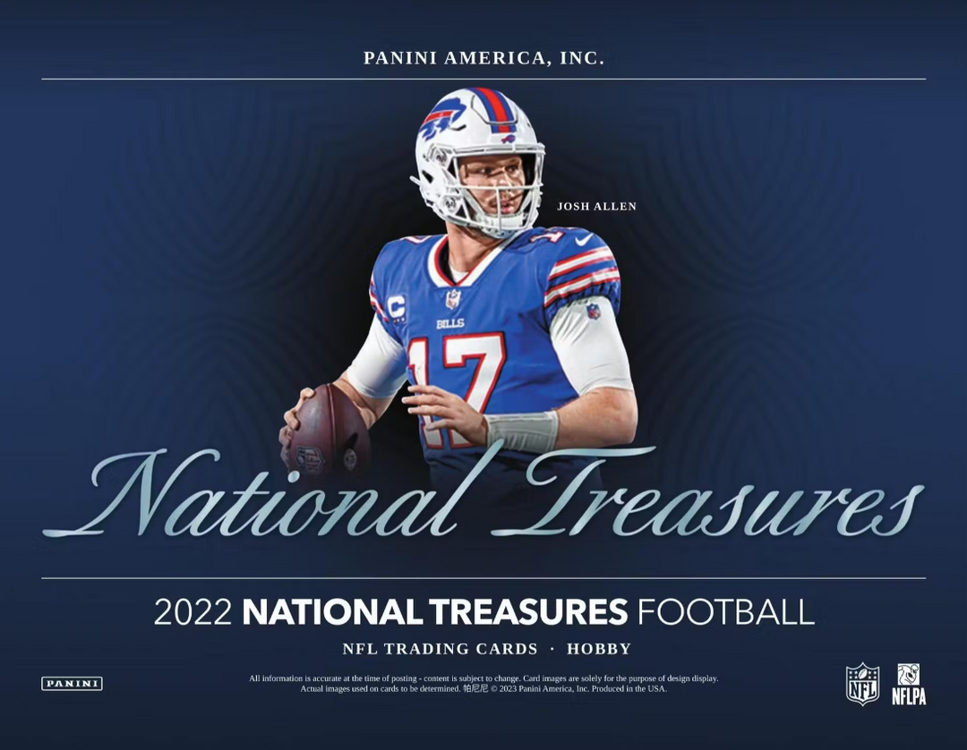 2022 Panini National Treasures Football Hobby Box