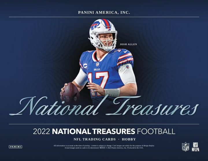 2022 Panini National Treasures Football Hobby Box