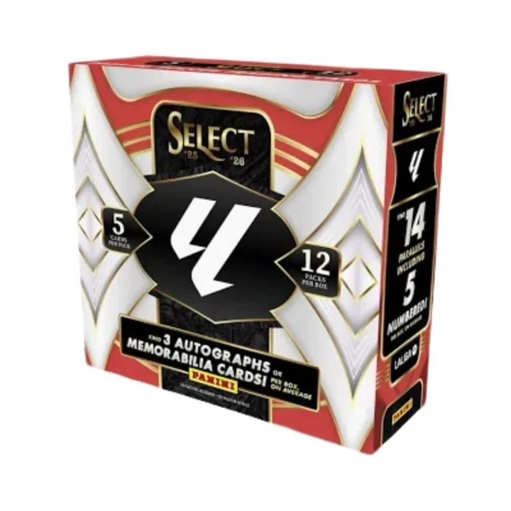 Collectible card pack with 'Select' branding on a white background