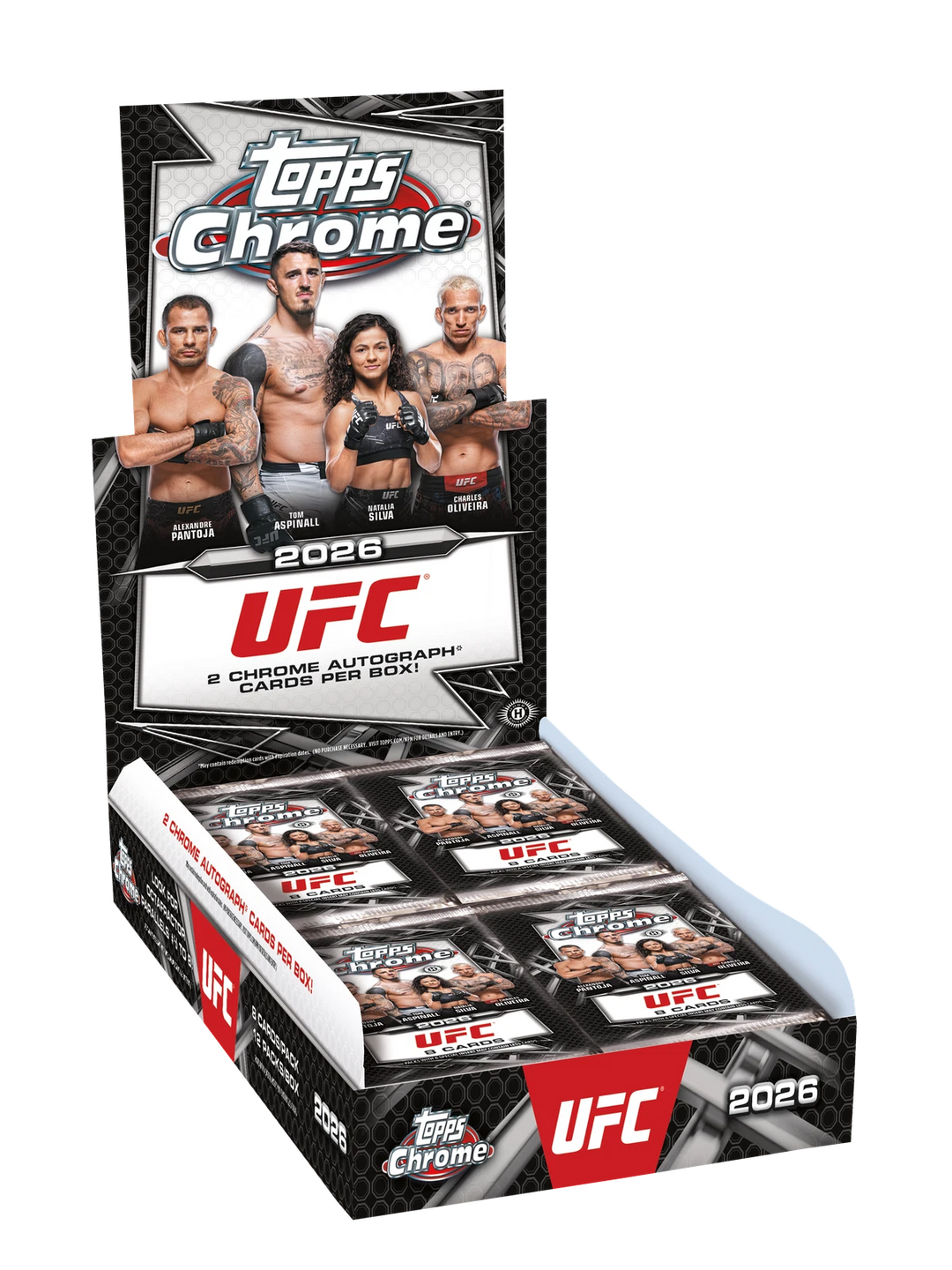 2026 Topps Chrome UFC Hobby Box
