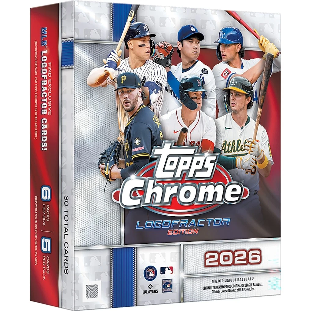 2026 Topps Chrome Baseball Logofractor Box