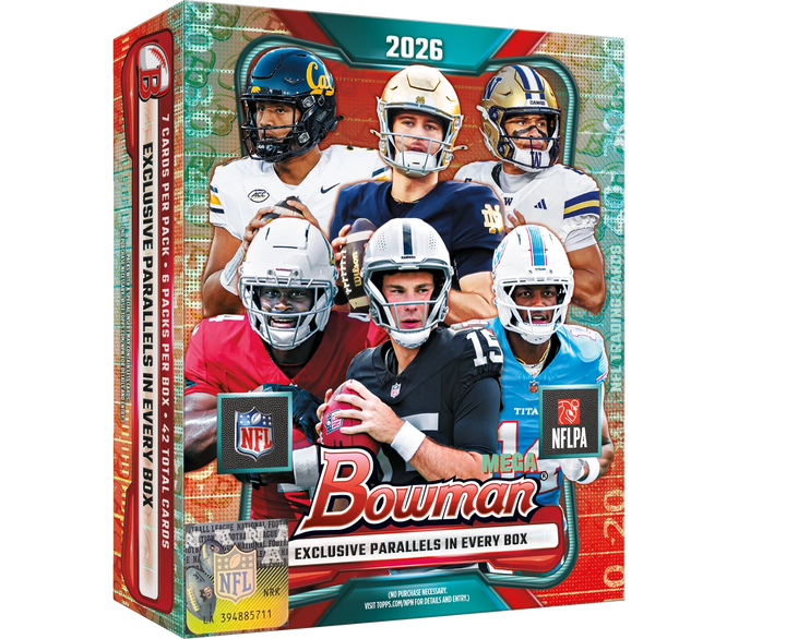 2026 Bowman Football Mega Box