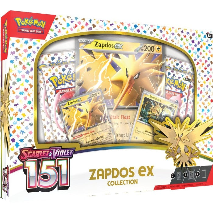 Pokémon Scarlet & Violet 151 Zapdos EX Collection Box